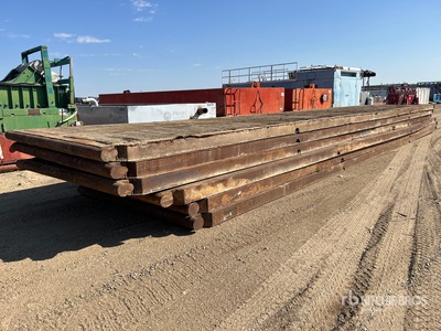Quantity of (6) 8 ft x 40 ft Rig Mats