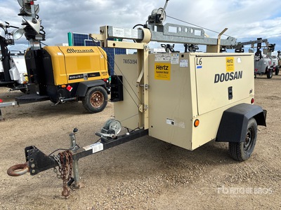 2012 Doosan L6-60HZ-T4F 6 kW Light Tower