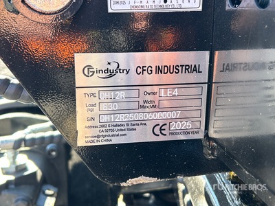 2025 AGT QH12R Minigraafmachine (Unused)