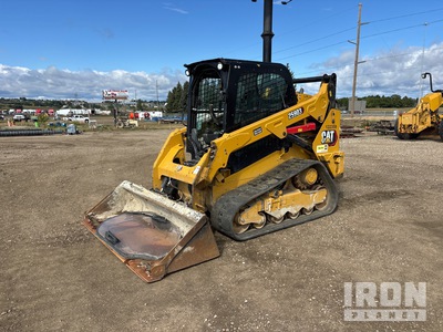 2022 Cat 259D3 Two-Speed High Flow を見 Compact Track Loader