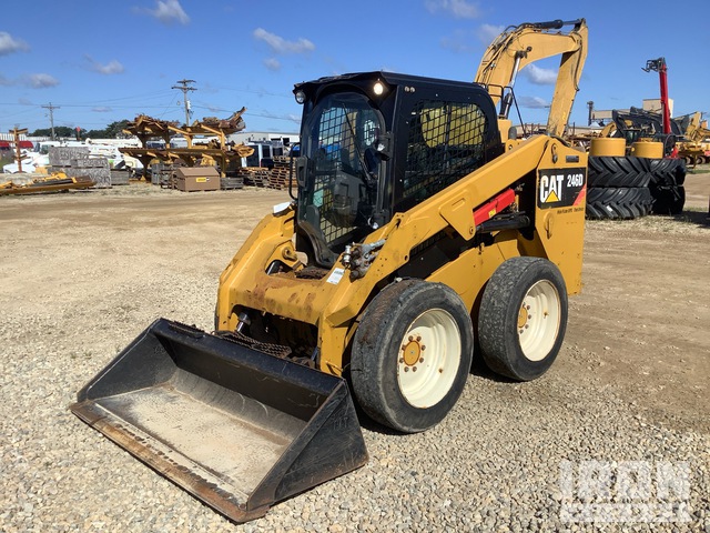 MINI CARGADOR SOBRE RUEDAS 2019 CATERPILLAR 246D