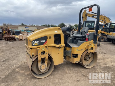 2018 Cat CB34B Double Drum Roller