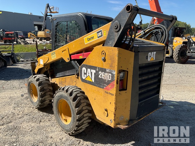 MINI CARGADOR SOBRE RUEDAS 2017 CATERPILLAR 262D