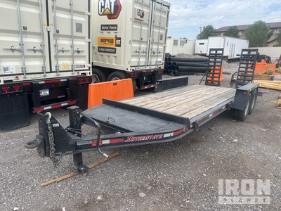 2021 Interstate 12RBS 18 ft T/A Equipment Trailer