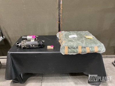 (2) Vehicular Covers, (90) Poppet Nuts, (1) Starter & Assorted Items