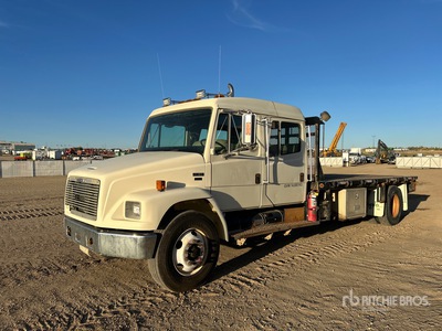 2001 Freightliner FL-60 4x2 Crew Cab Table Top Truck
