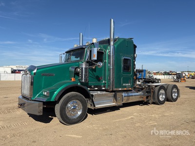 2015 Kenworth T800 Sleeper Camion treuil