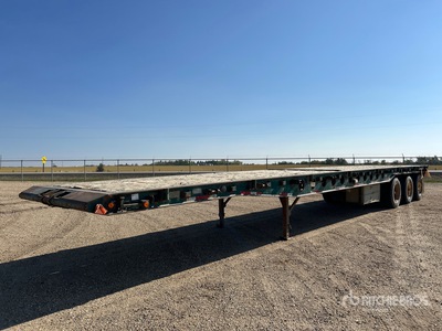 1996 Scona 50 ft Tri/A Flatbed Oilfield Trailer