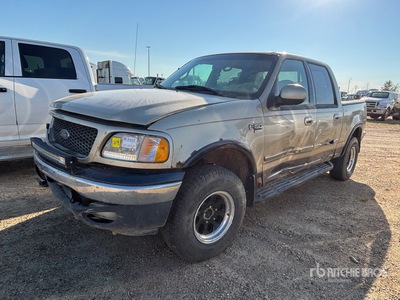 2001 Ford F-150 4x4 Crew Cab Pickup (Inoperable)