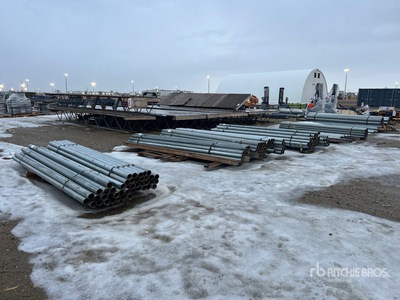 Quantity of 10 ft Steel Pipe