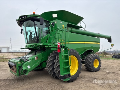 2012 John Deere S680 4x4 Kombajn zbożowy