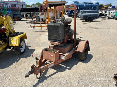 Godwin Pumps CD100 Trailer-Mounted Water Pump (Inoperable)