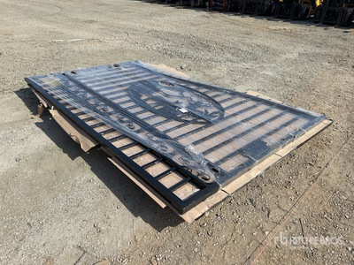 Greatbear TM18-NCB 20 ft x 7 ft 7 in Wrought Iron Bi-Parting Portail d'entrée