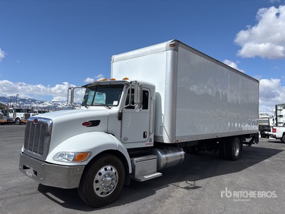 2012 Peterbilt 337 4x2 Van Truck
