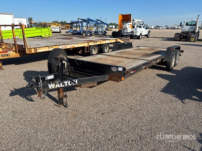 2018 Walton 21 ft T/A Tilt Deck Trailer