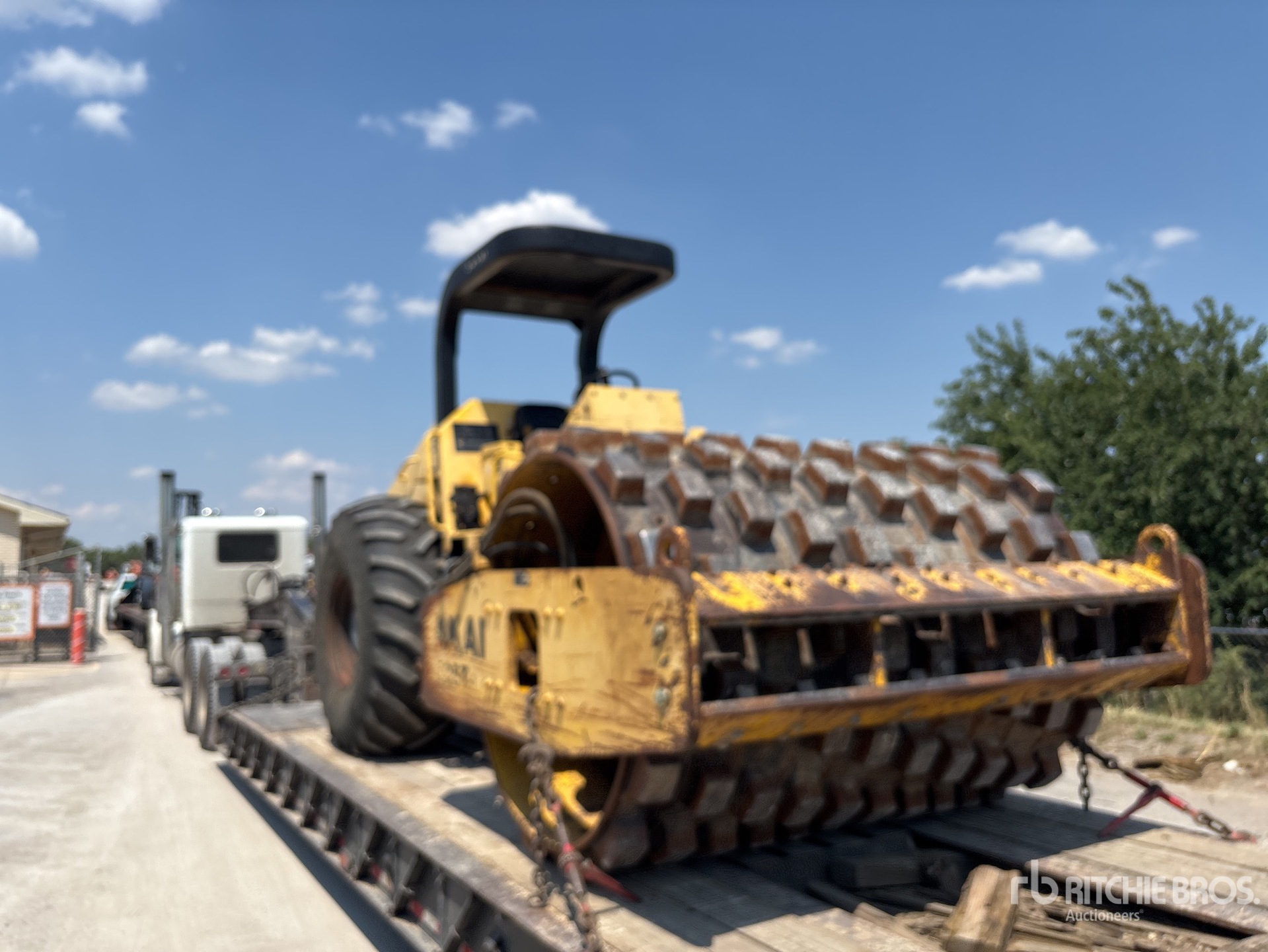 2007 Sakai SV505T Compactador Pata de Cabra