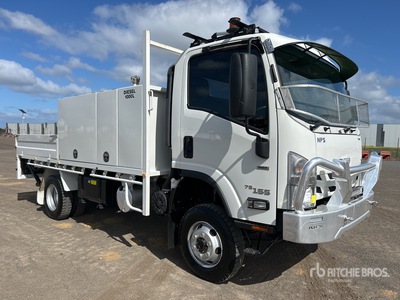 2021 Isuzu NPS 75-155 4x4 Service Truck