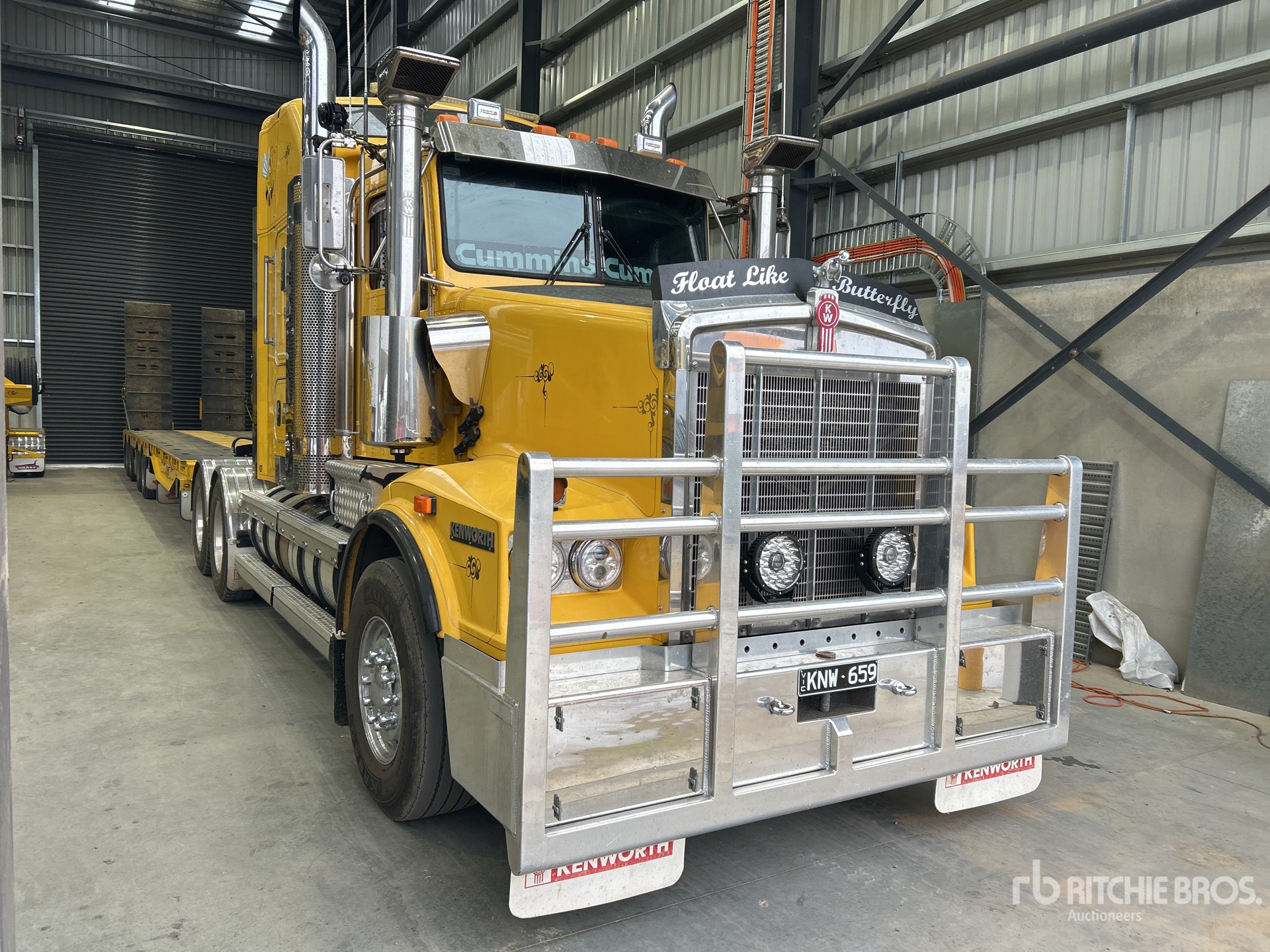 2012 Kenworth T659 6x4 T/A Sleeper Truck Tractor