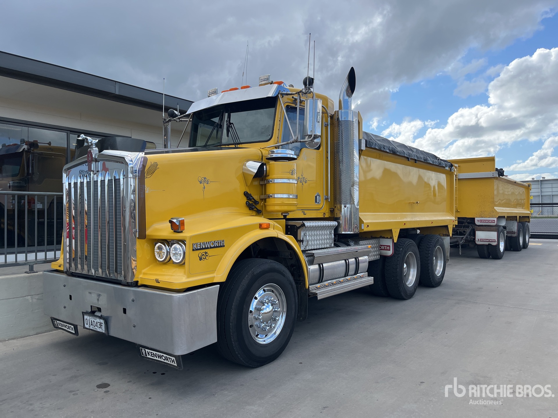 2007 Kenworth T650 T/A Camión dumper