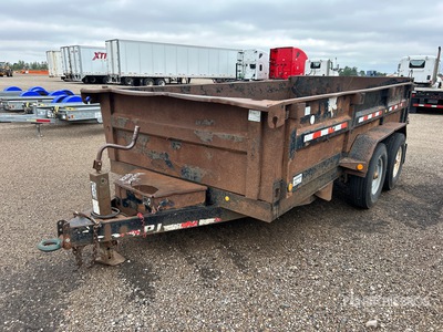 2011 PJ Trailers 14 ft T/A Nutzkippanhänger