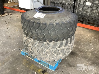 (1) Michelin 16.00R20 Tire & (1) Michelin 50/65R25 Tire