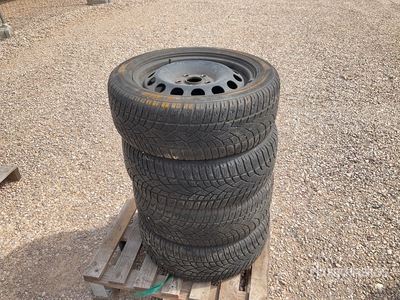 Quantity of (4) 205/55R16 Wheels