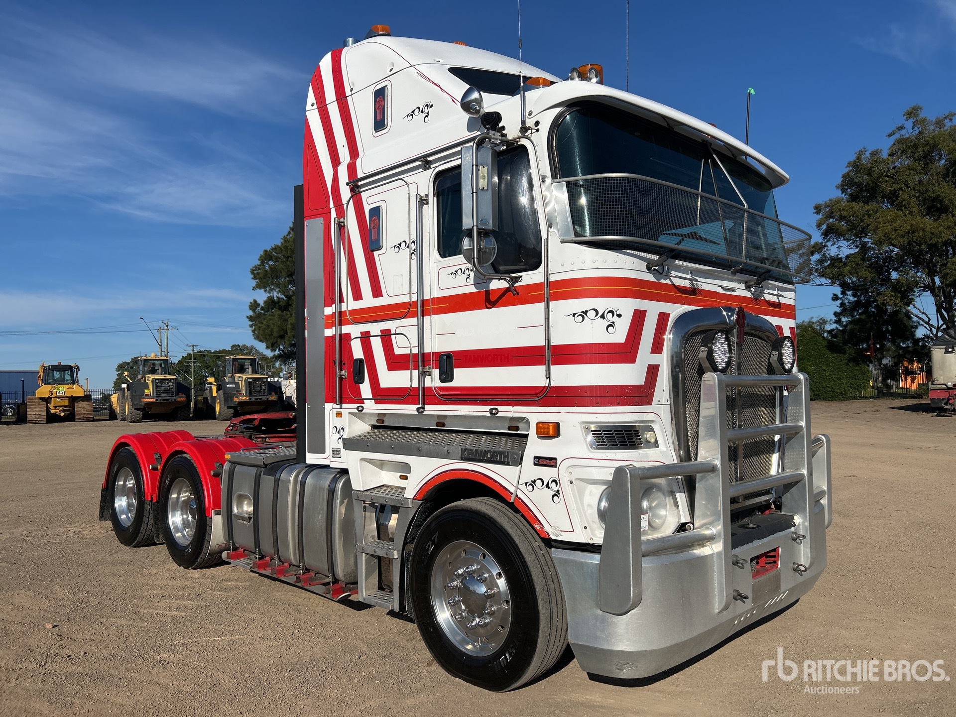 2013 Kenworth K200 Aerodyne 6x4 T/A Sleeper Truck Tractor
