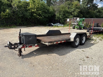 2020 Imperial LB-10-16 16 ft T/A Aanhangwagen met kanteldek