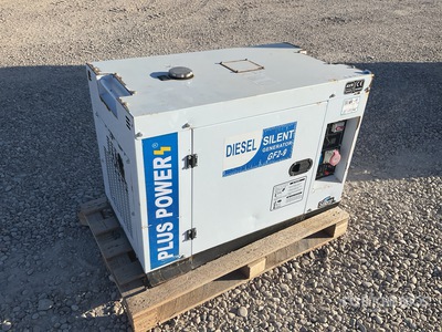 2022 Plus Power GF2-9 12 kVA Generator Set (Inoperable)