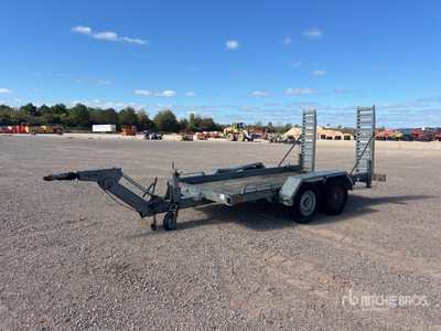 2008 Hubiere TPG352R T/A Remorque 2 Essieux Plant Trailer