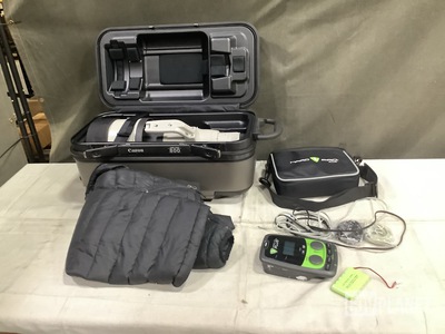 (1) Camera Lens, (17) Jackets & Assorted Items