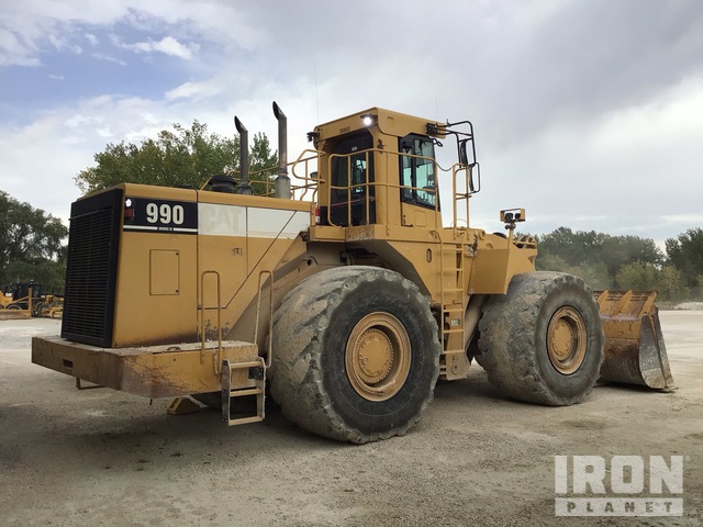 CARGADOR FRONTAL 1999 CATERPILLAR 990SERIESII