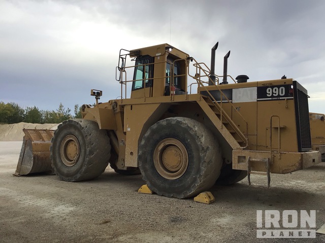 CARGADOR FRONTAL 1999 CATERPILLAR 990SERIESII