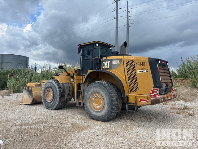 CARGADOR FRONTAL 2012 CATERPILLAR 980K