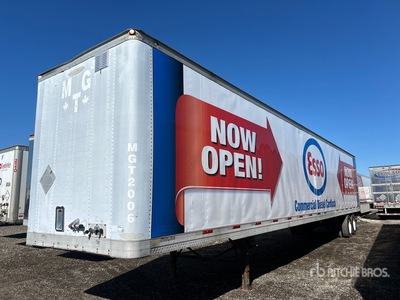 2001 Trailmobile 53 ft x 102 in T/A Van Trailer