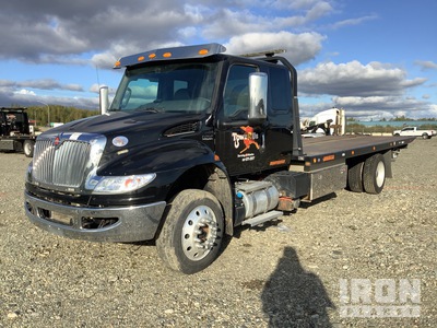 2022 International MV607 4x2 Schiebeplateauschleppwagen