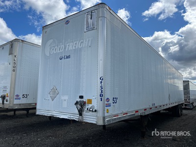 2011 Utility 4000D-X 53 ft x 102 in T/A Van Trailer