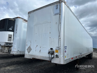 2008 Utility VS2DX 53 ft x 102 in T/A Van Trailer