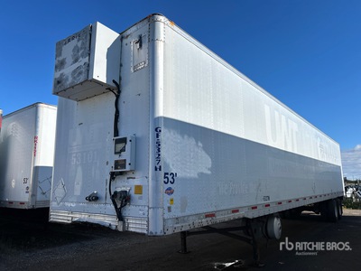 2007 Utility 53 ft x 102 in T/A Heated Semi-remorque fourgon