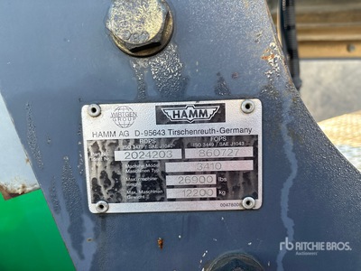 Hamm 3410 Rodillo compactador