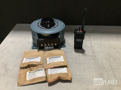 (1) Variable Transformer, (1) Portable Radio, (680) Legs & Assorted Items