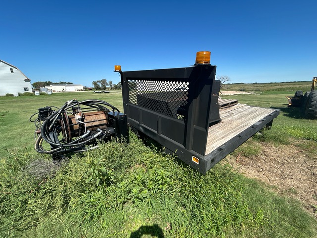 General Machine Products CD3 24000 lb Hydraulic Winch w/12 ft Flatbed Body General Machine Products CD3 24000 lb Hydraulic Winch w/12 ft Flatbed Body