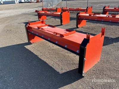 2025 Kit Containers QT-SP-8-23 92 in Skid Steer Snow Pusher