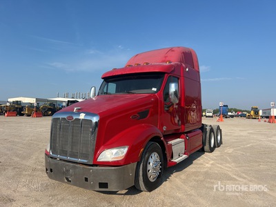 2012 Peterbilt 587 6x4 تراكتور شاحنة كابينة النوم (ثنائية المحور)