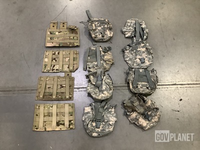(352) Canteen Pouches, (22) M4 Three Mag Pouches & Assorted Items