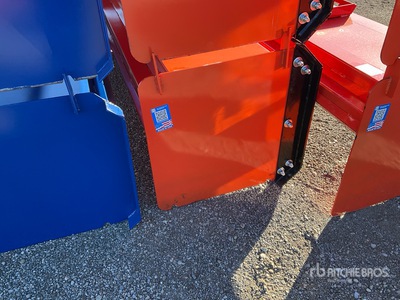 2025 Kit Containers QT-SP-8-23 Empujador de nieve para minicargadora