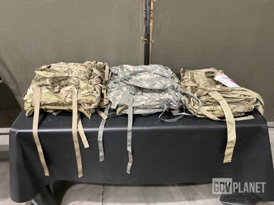 (3) Large Rucksacks, (6) Large Field Rucksacks & Assorted Items