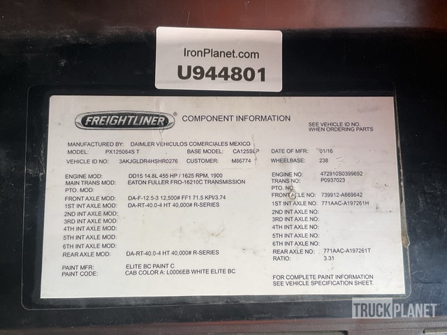 CAMIóN CAMAROTE 2017 FREIGHTLINER