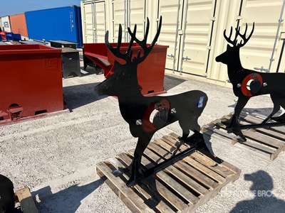 2025 Kit Containers AR500ATDEER Shooting Target (Unused)