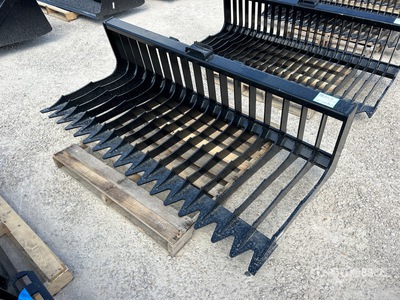 2025 Kit Containers QT-SB-L76-V3 76 in Skeleton Skid Steer Bucket (Unused)
